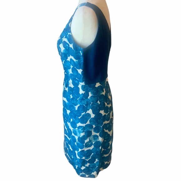 Anthropologie Tabitha White Turquoise Print Dress - Picture 5 of 9